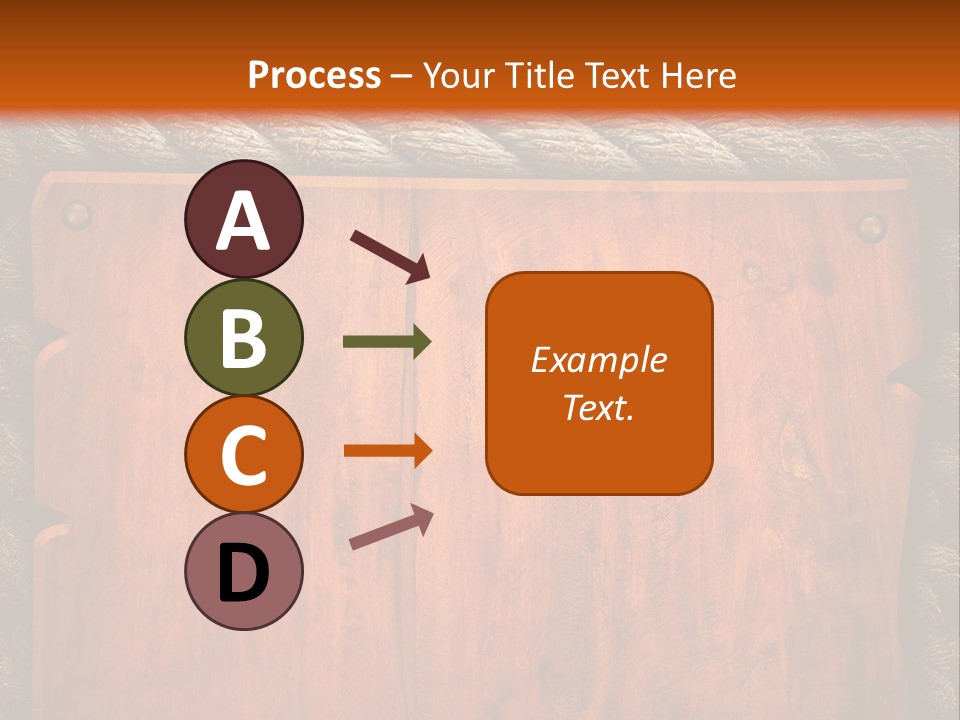 Panel Striped Material PowerPoint Template