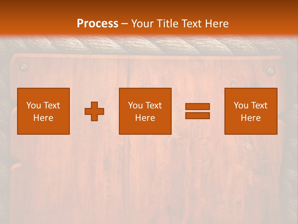 Panel Striped Material PowerPoint Template