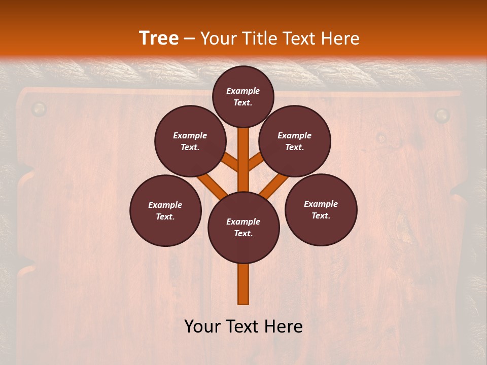 Panel Striped Material PowerPoint Template