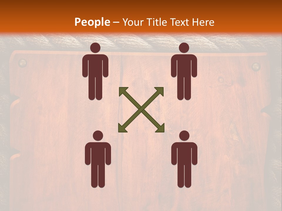 Panel Striped Material PowerPoint Template