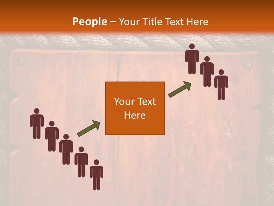 Panel Striped Material PowerPoint Template