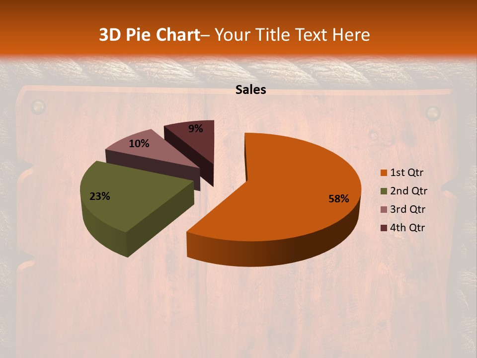 Panel Striped Material PowerPoint Template