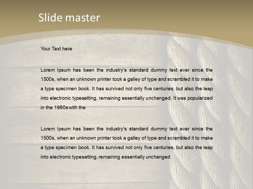 Structure Backdrop Space PowerPoint Template