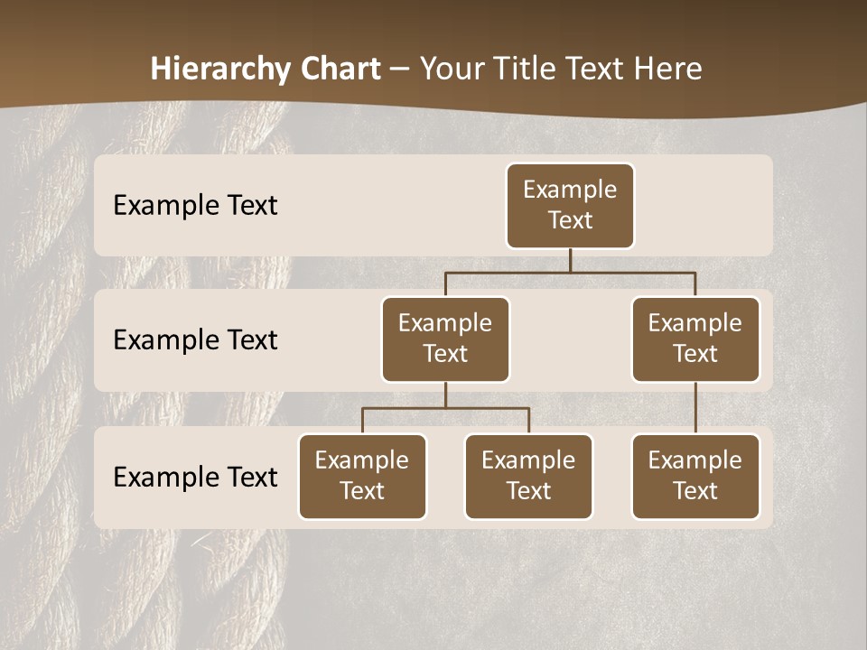 Cloth Cord Old PowerPoint Template