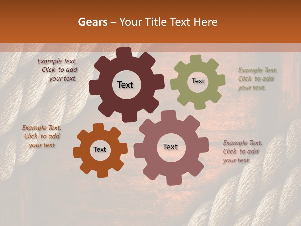 Panel Square Space PowerPoint Template