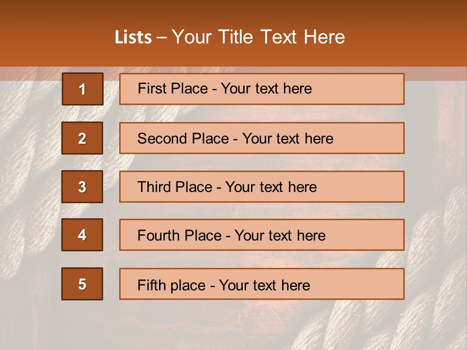 Panel Square Space PowerPoint Template