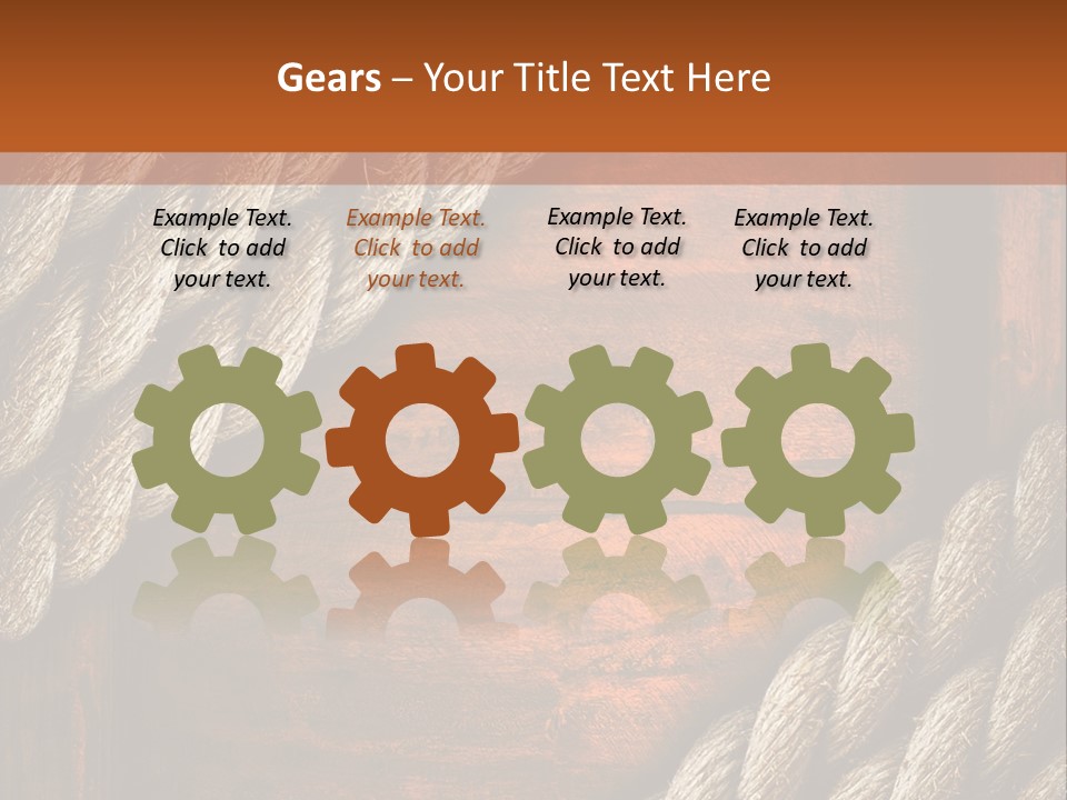 Panel Square Space PowerPoint Template