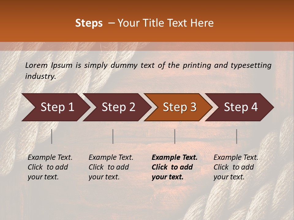 Panel Square Space PowerPoint Template