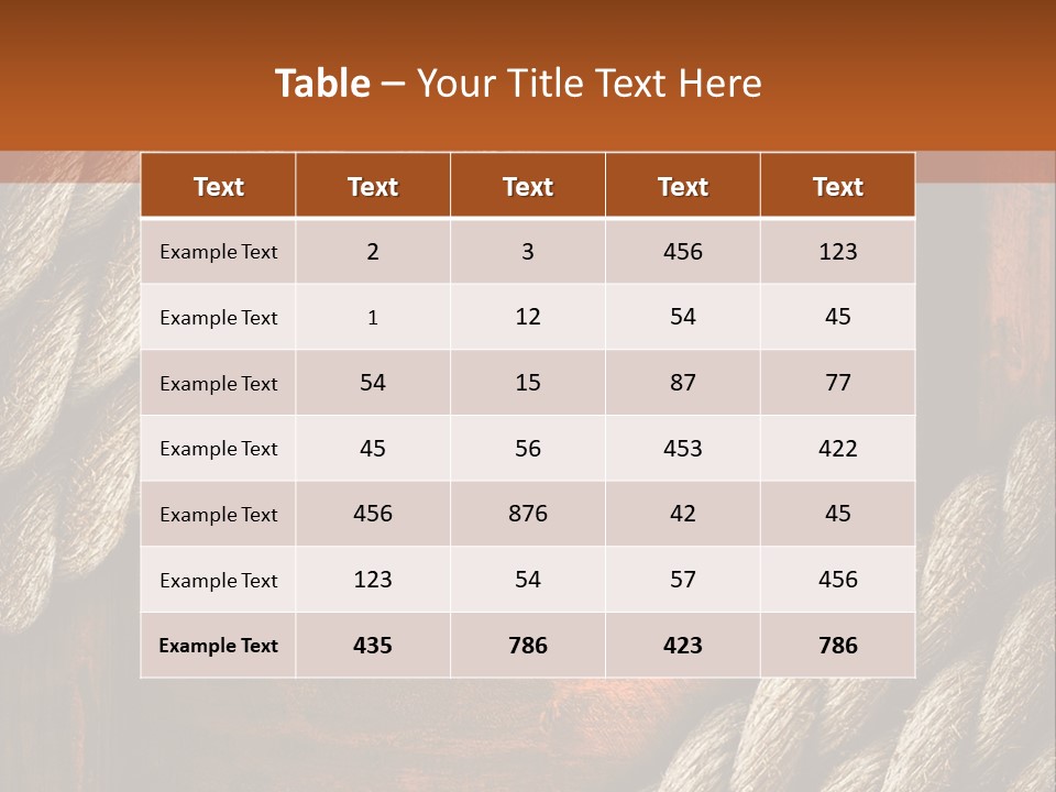 Panel Square Space PowerPoint Template