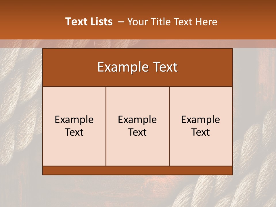 Panel Square Space PowerPoint Template