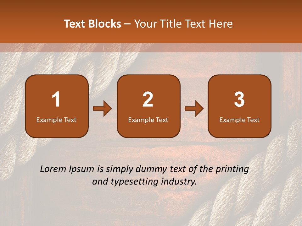 Panel Square Space PowerPoint Template