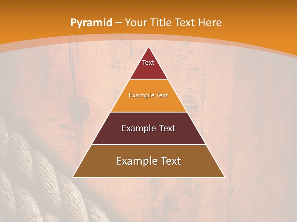 Board Hemp Oak PowerPoint Template