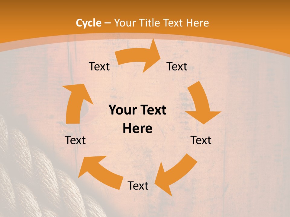 Board Hemp Oak PowerPoint Template