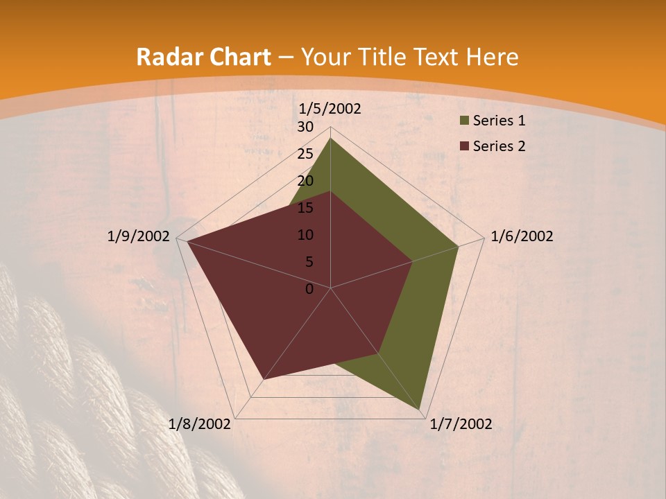 Board Hemp Oak PowerPoint Template