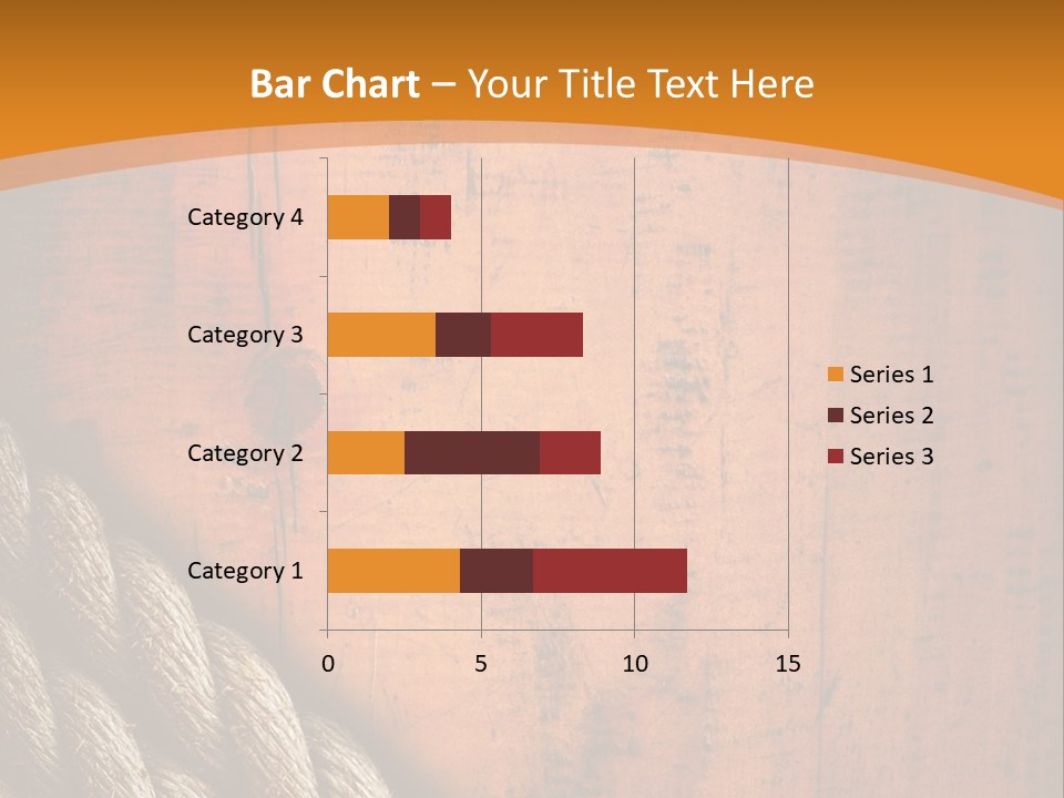 Board Hemp Oak PowerPoint Template