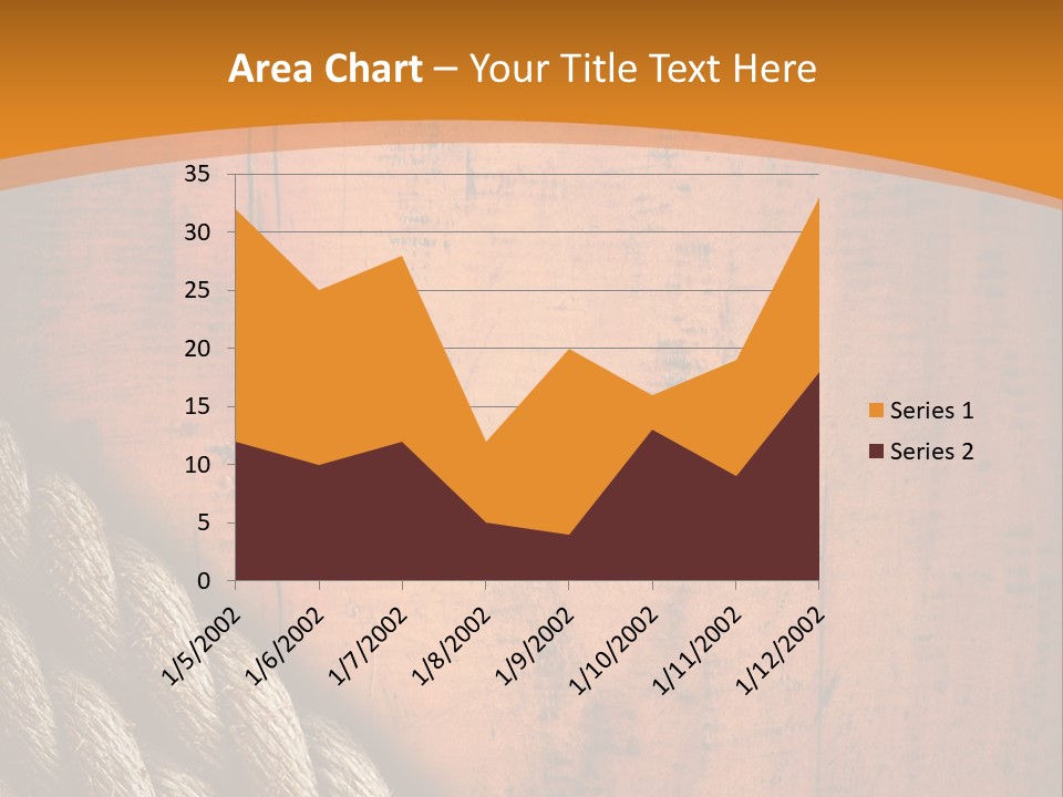 Board Hemp Oak PowerPoint Template