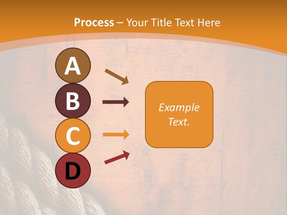 Board Hemp Oak PowerPoint Template