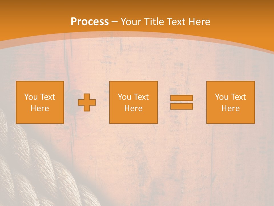 Board Hemp Oak PowerPoint Template