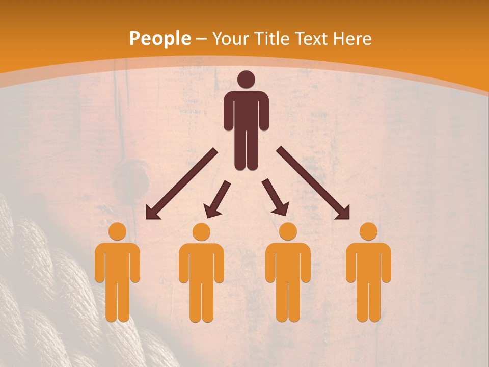 Board Hemp Oak PowerPoint Template