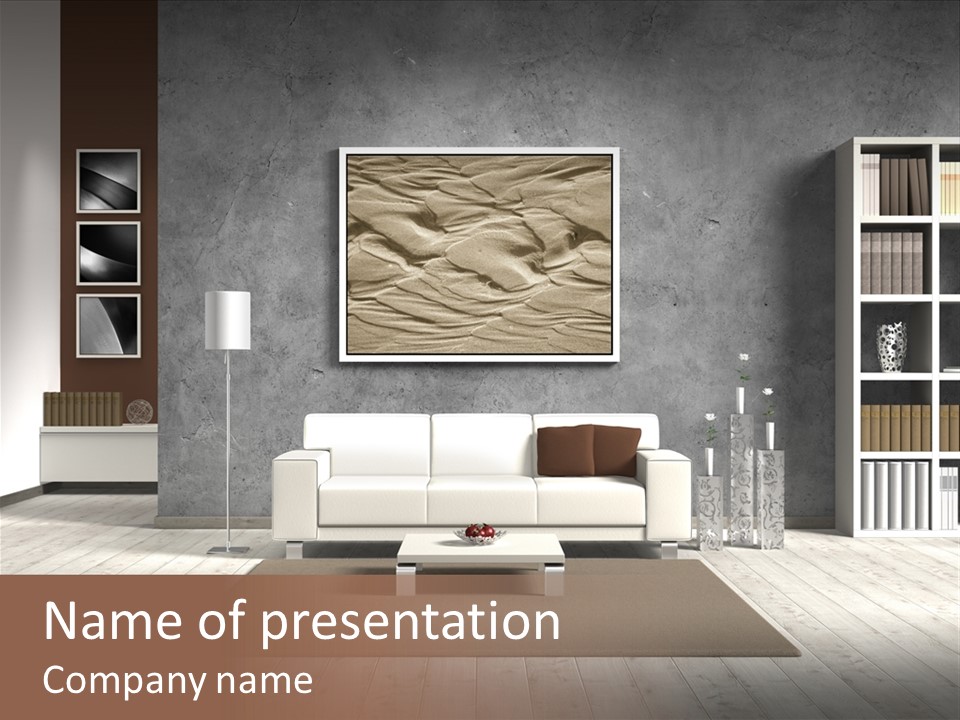 Brown Beige Residential PowerPoint Template