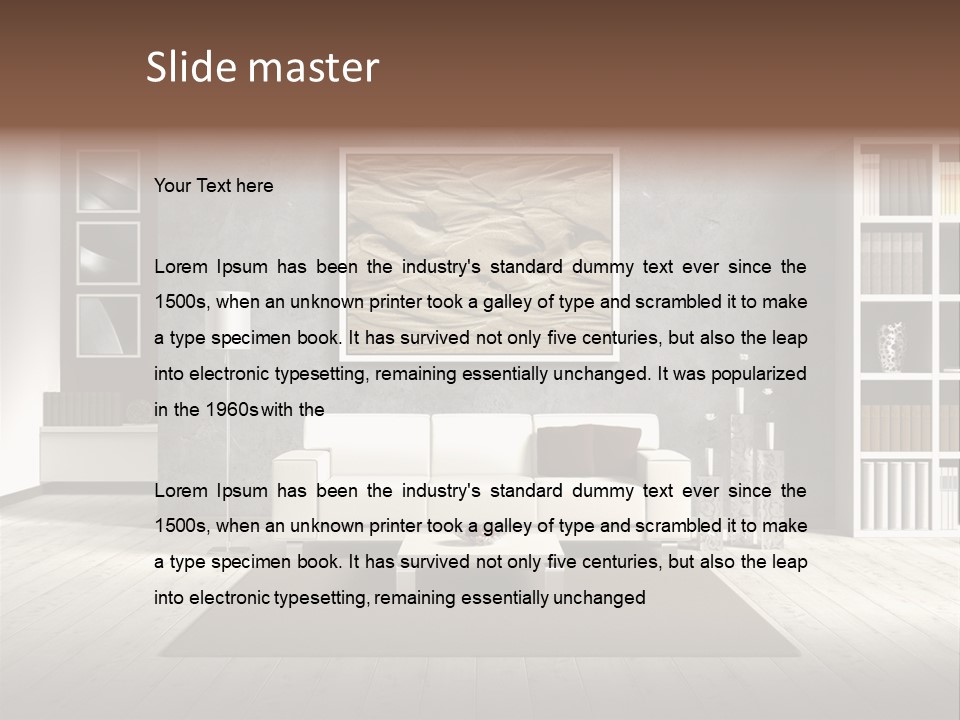 Brown Beige Residential PowerPoint Template