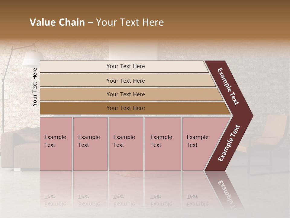 Deco White Wall PowerPoint Template