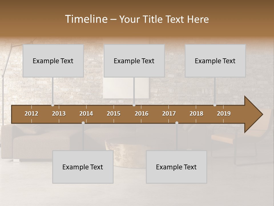Deco White Wall PowerPoint Template