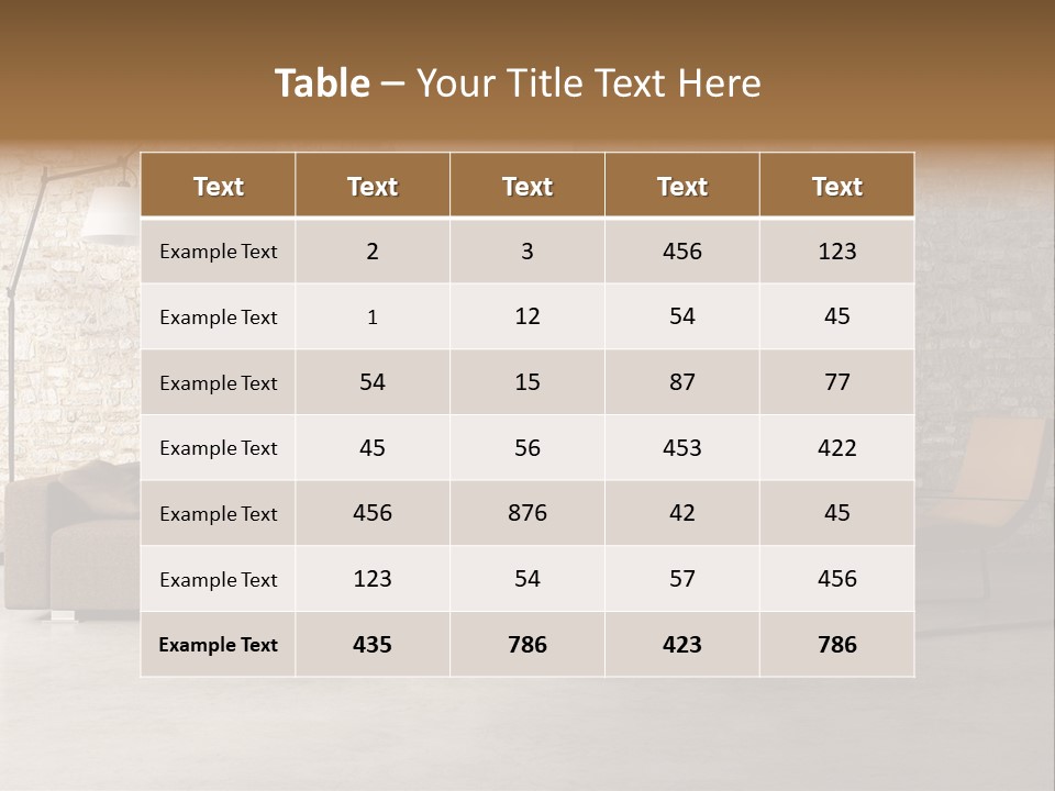 Deco White Wall PowerPoint Template