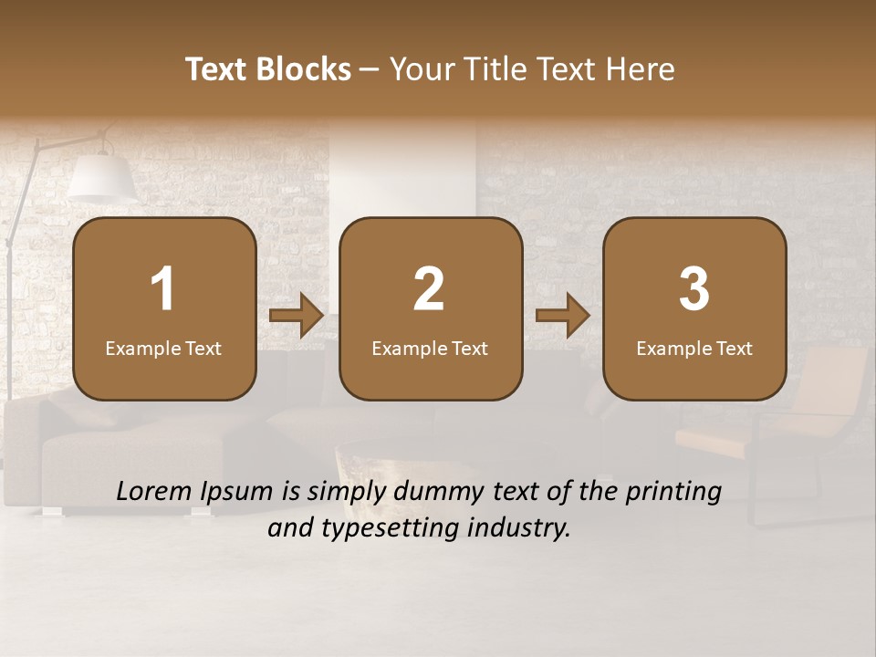 Deco White Wall PowerPoint Template