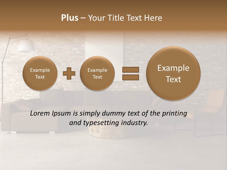 Deco White Wall PowerPoint Template