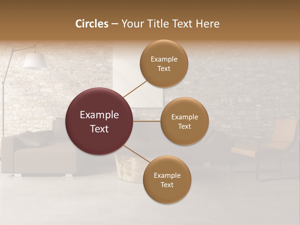 Deco White Wall PowerPoint Template