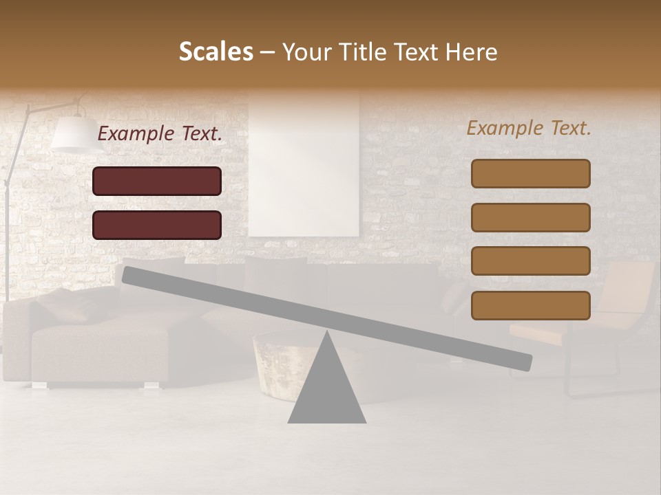 Deco White Wall PowerPoint Template
