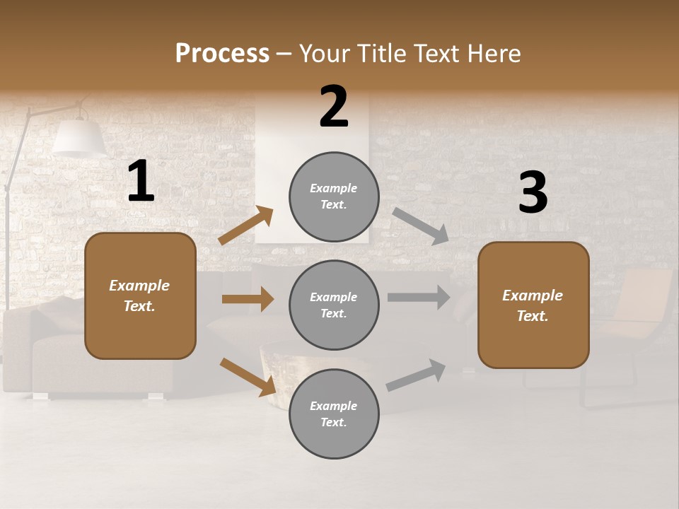 Deco White Wall PowerPoint Template