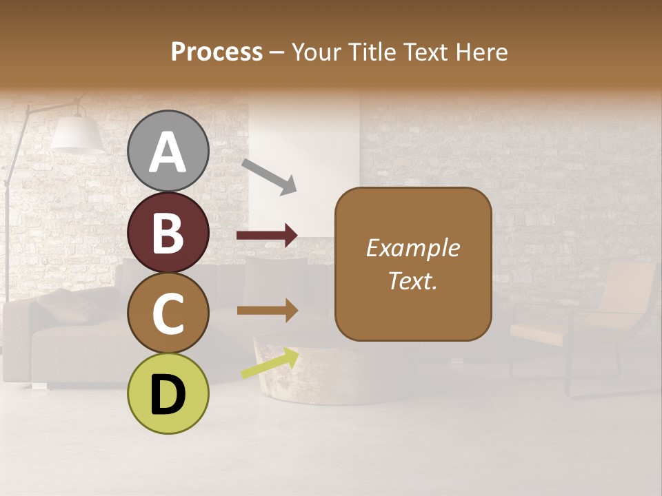 Deco White Wall PowerPoint Template