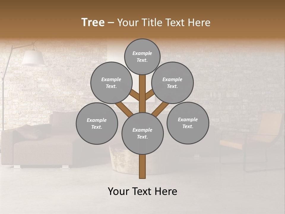 Deco White Wall PowerPoint Template