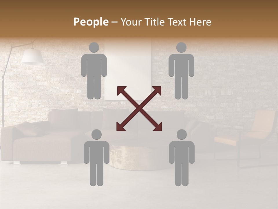 Deco White Wall PowerPoint Template