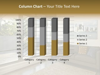 Apartment Decorated Trendy PowerPoint Template