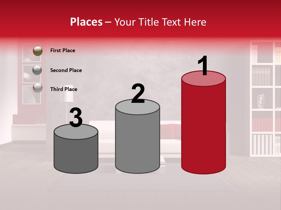 Haus Wand Architektur PowerPoint Template