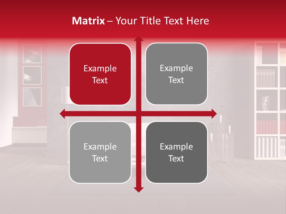 Haus Wand Architektur PowerPoint Template