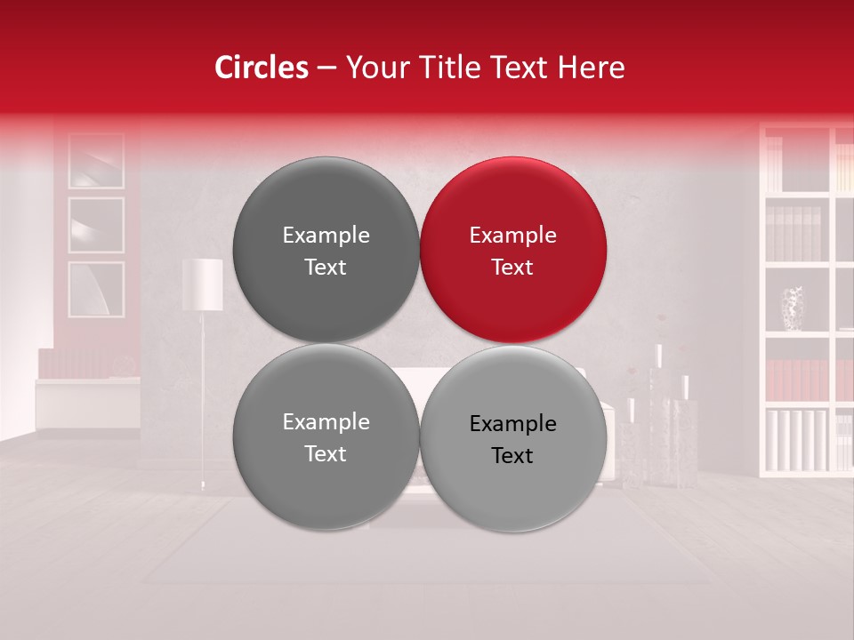 Haus Wand Architektur PowerPoint Template