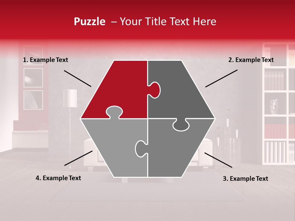 Haus Wand Architektur PowerPoint Template