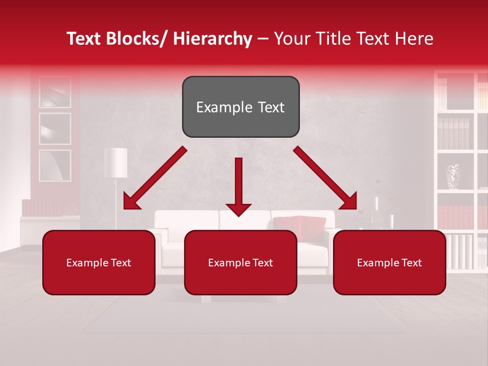 Haus Wand Architektur PowerPoint Template