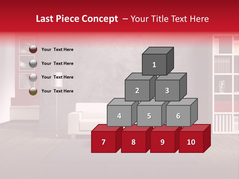 Haus Wand Architektur PowerPoint Template