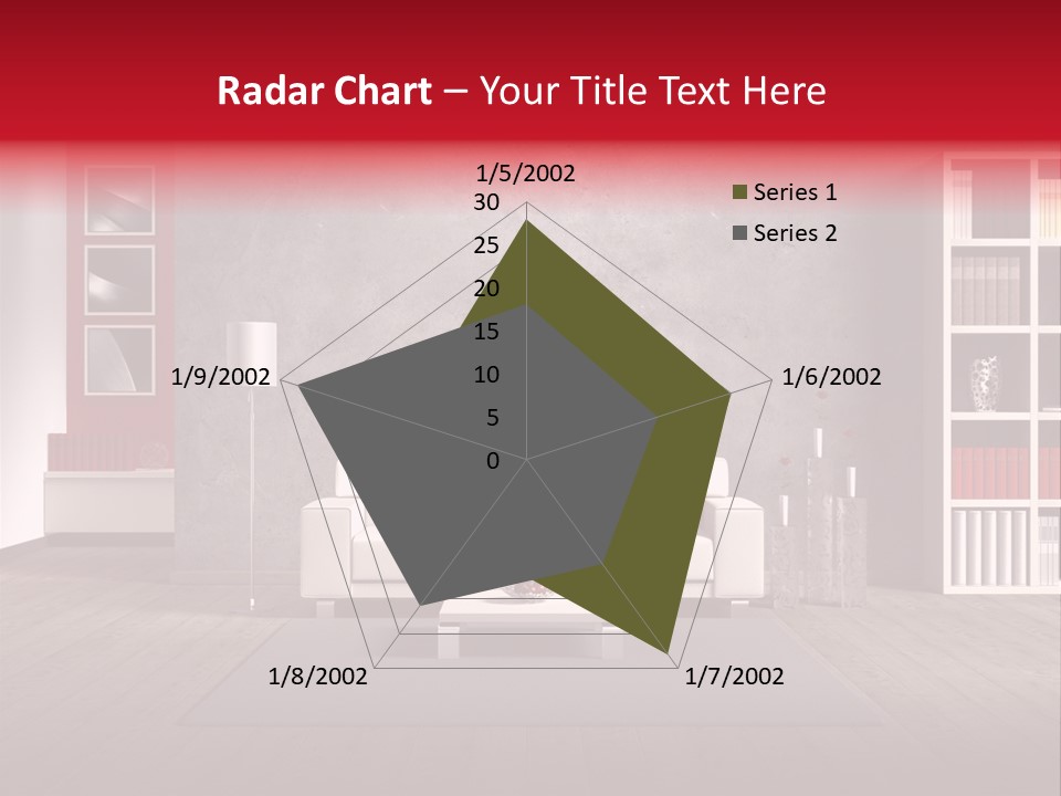 Haus Wand Architektur PowerPoint Template