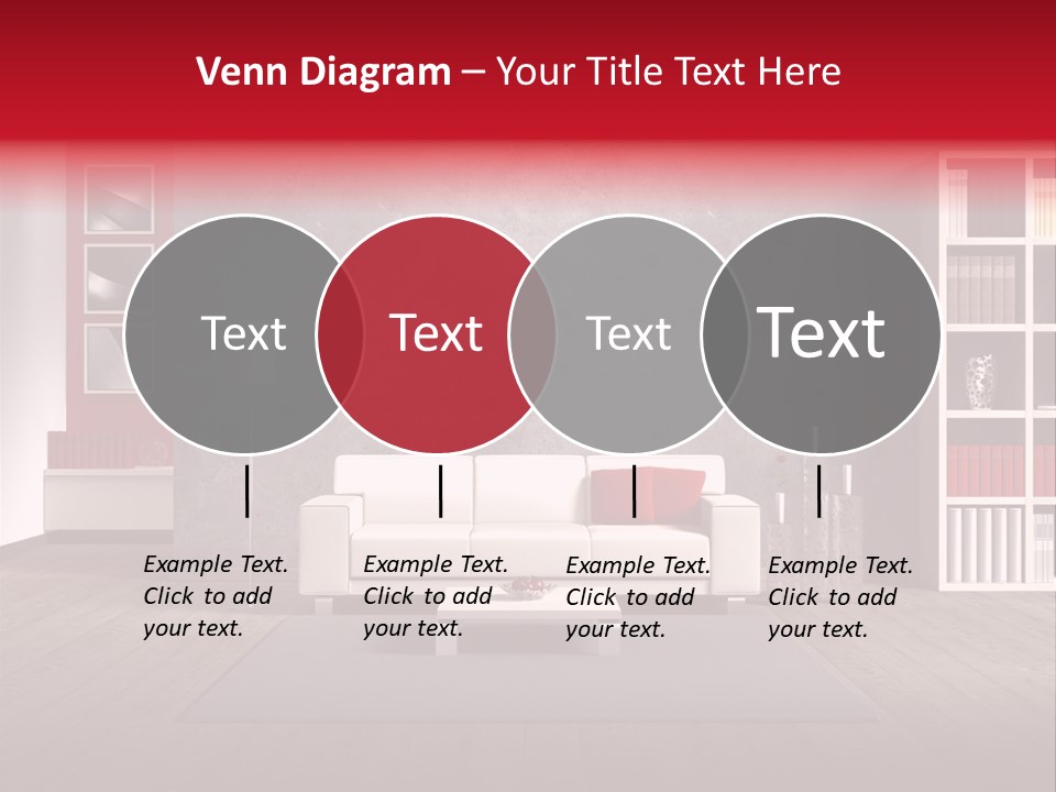 Haus Wand Architektur PowerPoint Template