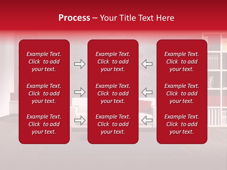 Haus Wand Architektur PowerPoint Template