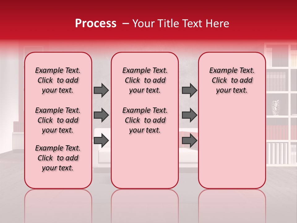 Haus Wand Architektur PowerPoint Template