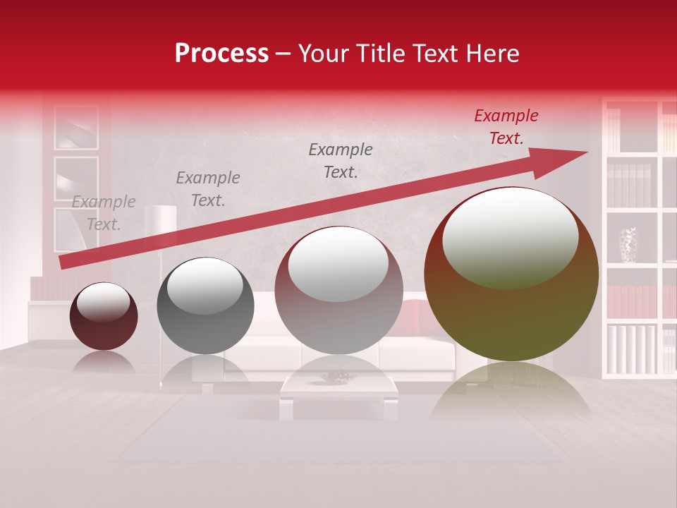 Haus Wand Architektur PowerPoint Template