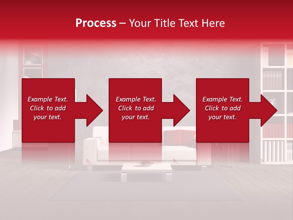 Haus Wand Architektur PowerPoint Template