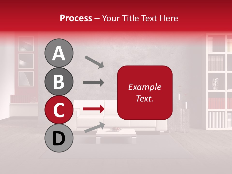 Haus Wand Architektur PowerPoint Template